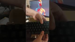 Motospeed CK62 pro umboxing teclado viralvideo shorts setup gamer [upl. by Adnauq]