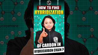 How To Find Hybridization Of Carbon in Hydrocarbon Chain shorts pwkannada [upl. by Nonregla]