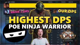 How I became the rank 1 dps on PoE Ninja  Project PoE Ninja Warrior  PoE 891 [upl. by Lek]