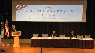 University of Minnesota Crookston  Meet The Candidates October 2 2024 [upl. by Nims]