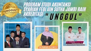 PROFIL PRODI AKUNTANSI SYARIAH  FEBI UIN SUTHA JAMBI [upl. by Navets]