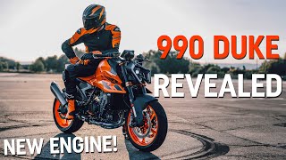 New KTM 990 Duke new engine new frame… but what about that face [upl. by Anide581]