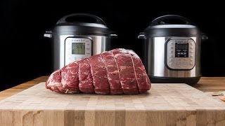 The Best Pot Roast Cooking Time in Pressure Cooker Experiment [upl. by Iharas]