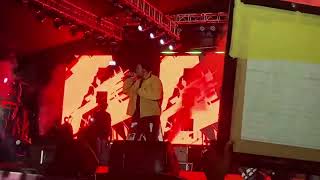 Olamide Performs Portables ZaZoo Zehh At ISL Fest Hypes Asakes Concert [upl. by Anelegna]