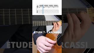 Carcassi Etude No 7  Tab and Sheet Music [upl. by Leciram]