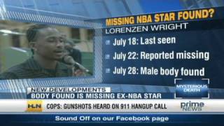 HLN Body identified as NBAs Lorenzen Wright [upl. by Johathan678]