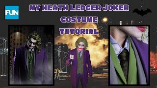 The Dark Knight Joker Costume  DIY Tutorial amp Cost Saving Tips [upl. by Eneryc]