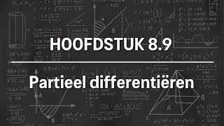 Differentiëren  Partieel differentiëren [upl. by Mylo299]