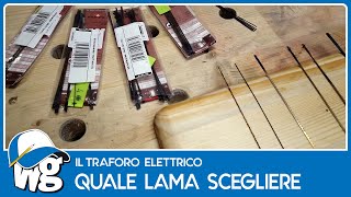 Il traforo elettrico quale lama scegliere [upl. by Ylaek]