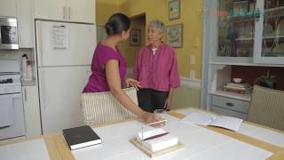 Caregiver Training Communicating with A Client with Dementia Early Stage  CareAcademy [upl. by Yesrod]