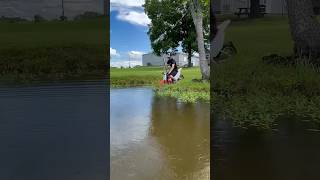 This Man Rodes A Bike Underwater shortsvideo [upl. by Ayaros189]