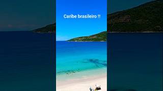 VOCÊ SABE ONDE FICA ESSA PRAIA NO BRASIL  caribe praia paraiso viajar [upl. by Oluas]