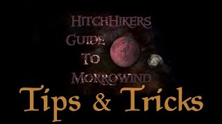 HitchHikers Guide to Morrowind  Tips n Tricks [upl. by Aneehsit]