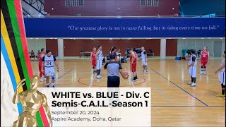 White vs Red  Div C  CAIL  Semis  20 Sep 24 [upl. by Alvie]