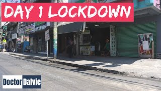 Philippines Lockdown Dagupan City Pangasinan Street View [upl. by Tiffa]