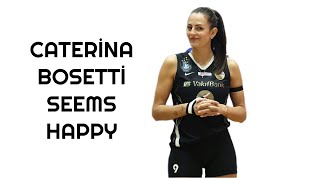 Caterina Bosetti Seems Happy Vakifbank Volleybal caterinabosetti voleybol volleyball [upl. by Nigle]