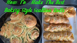 How To Make The Best Bakery Style Scallion Rolls [upl. by Maura]