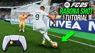 How to do a Rabona Shot in FC 25 EASY TUTORIAL How to Score Rabona Shot  EA FC 25 [upl. by Mehs]