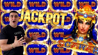 Scarab Grand Slot HANDPAY JACKPOT  Live Slot Play At Casino amp BIG WINS   PART1 [upl. by Assiled510]