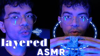 Layered ASMR  Cozy Sleep Sounds with Fluffy Mic and Rain [upl. by O'Brien780]