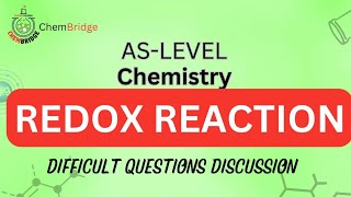 As Chemistry Latest Redox MCQs Solution [upl. by Orelia757]