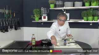 Come cuocere il pesce al forno  Chef Beppe Sardi  Scuola di cucina Saporie [upl. by Jakob]