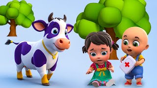 Old MacDonald Had A Farm New Compilation  Lola The Cow Song  Nursery Rhymes amp Kids Songs Baby Bobo [upl. by Wilow738]