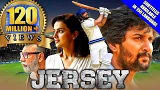 Jersey 2019 New Released Hindi Dubbed Full Movie  Nani Shraddha Srinath Sathyaraj Sanusha [upl. by Apple]