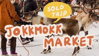 Jokkmokk Winter Market  Solo Trip to the Largest Event in Sapmi [upl. by Akenehs]