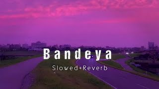 Bandeya SlowedReverb  Arijit Singh  Dil Juunglee  Lofi  Songio [upl. by Milda]