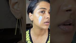 Earth rhythm matte mineral sunscreen on Indian skin🧴shortvideo shortsfeed shortsviral shorts [upl. by Shayna]