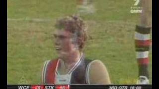 STK v WCE 3rd qtr goals 2007 [upl. by Strait]