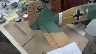 Warbirds Replicas FW190 Build Part 28  Final finishings [upl. by Inimak]