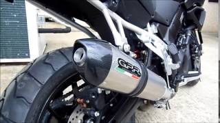 Suzuki DL1000 Vstrom 2014 GPR Exhaust Models Video Catalog [upl. by Adnoraj]