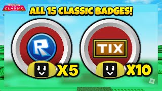 How To Get ALL 10 TIX amp 5 TOKENS in Bee Swarm Simulator Roblox The Classic 15 Badges [upl. by Lapo353]