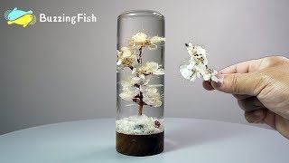 Make a Dried Flowers Resin Paperweight  Resin ART 🌼 [upl. by Sej124]