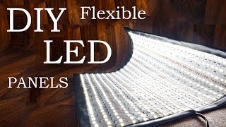 How to Make Flexible LED Panels DIY Flex Lights [upl. by Garaway517]