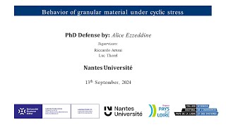 PhD Defense of Alice Ezzeddine [upl. by Haman963]