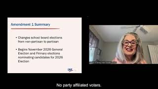 Floridas 6 Ballot Amendments Explained 2024  League of Women Voters [upl. by Zosema]