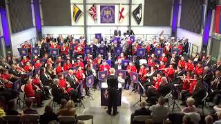 BIYB amp Friends of Kneller Hall Concert 2019 Colchester Castle March [upl. by Felice906]