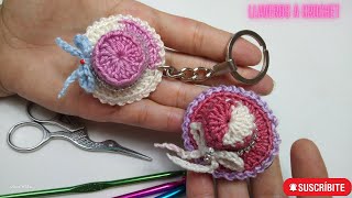 HERMOSOs LLAVEROS TEJIDOS A CROCHET paso a paso  crochet for beginners [upl. by Phelgen398]