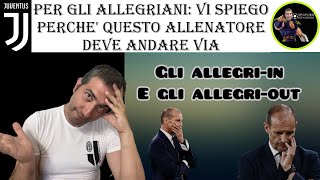 PER GLI ALLEGRIANI VI SPIEGO IO PERCHE QUESTO ALLENATORE DEVE ANDARE VIA [upl. by Gotthelf]