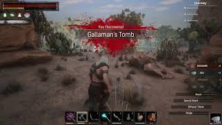 Conan Exiles Gallamans Tomb [upl. by Enelhtak]