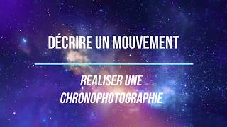 Réaliser une chronophotographie à laide du logiciel LatisPro [upl. by Einyaj]