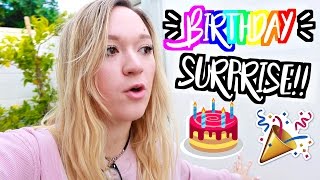 MY BIRTHDAY SURPRISE AlishaMarieVlogs [upl. by Acinna]