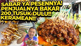 SATE KIKIL DOANG ORANG SAMPE SEGITU NYA SIH BUMBU KACANG DIBUANG2 GITU AJA [upl. by Lonna]