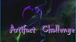 Affliction Warlock  Mage Tower Challenge No Sacrolash [upl. by Namia527]