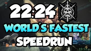 Last Wish Raid Speedrun 2224 WORLD RECORD [upl. by Leakcim]