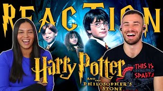 OUR WIZARD ADVENTURE BEGINS  Harry Potter and the Philosophers Stone REACTION amp REVIEW [upl. by Tedric]