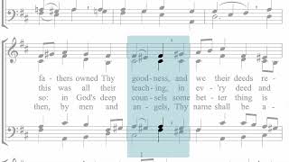 Hymnal 161 Thy hand O God has guided [upl. by Monteith693]